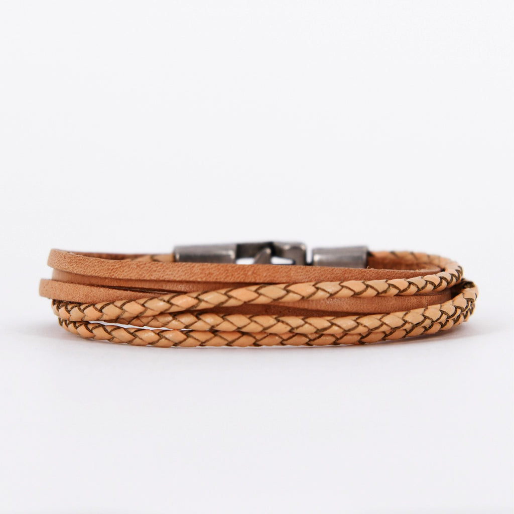 Multi-strand Leather Bracelet